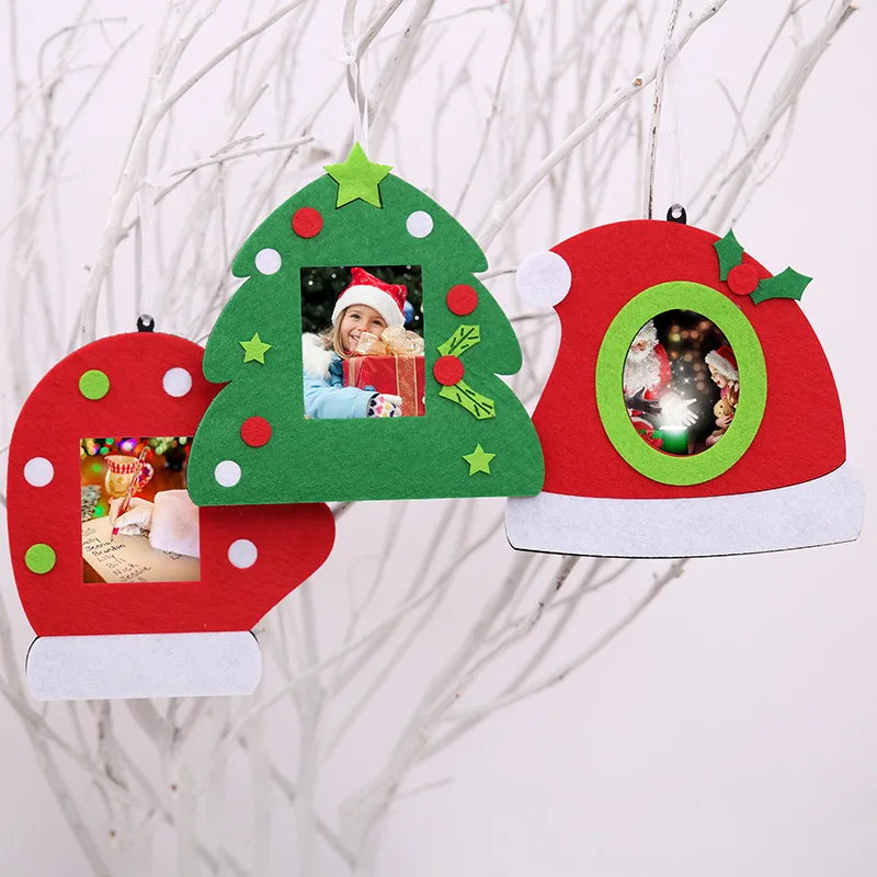 Xmas Photo Frame Wall Hanging Christmas Tree Pendants Ornaments Decor Table Stand Picture Frame Christmas Decorations for Home
Xmas Photo Frame Wall Hanging Christmas Tree Pendants Ornaments Decor Table Stand Picture Frame Christmas Decorations for Home
