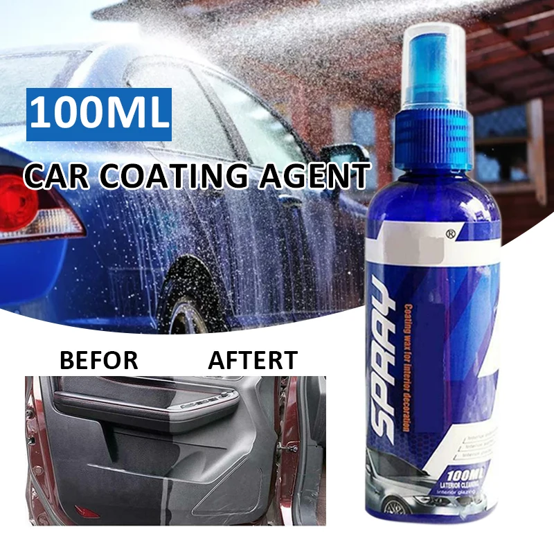 100ml Car Coating Agent Anit-fog Spray Car Rear-View Mirror Window Glass Auto Anti Scratch Hydrophobic Polish Nano Coating Agent
100ml Car Coating Agent Anit-fog Spray Car Rear-View Mirror Window Glass Auto Anti Scratch Hydrophobic Polish Nano Coating Agent