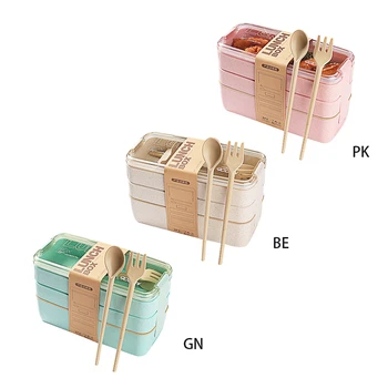 Lunch Box Kids Lunch Box Lunch Containers Natural Wheat 3 Compartments 900ml Eco-Friendly Leak Conservation Box
Lunch Box Kids Lunch Box Lunch Containers Natural Wheat 3 Compartments 900ml Eco-Friendly Leak Conservation Box
