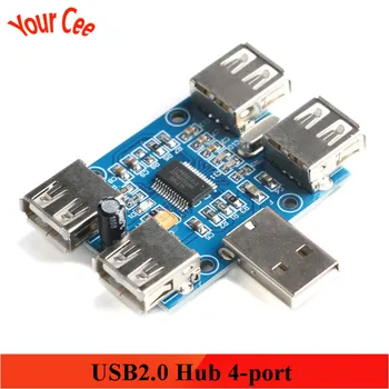DC 5V USB HUB USB2.0 Hub Concentrator 4-Female USB Expansion Board Module Four USB Expansion Interface 4-port Controller
DC 5V USB HUB USB2.0 Hub Concentrator 4-Female USB Expansion Board Module Four USB Expansion Interface 4-port Controller