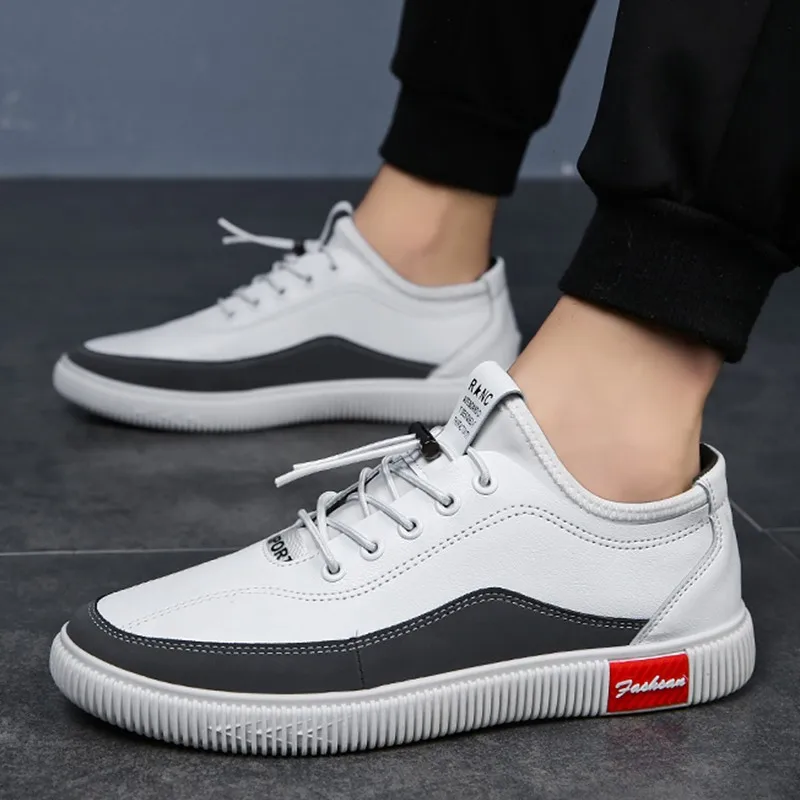 2019 New Style Autumn Trend of Fashion MEN'S SHOES Versatile Casual White Shoes Foot Covering Sneakers MEN'S Casual Shoes
2019 New Style Autumn Trend of Fashion MEN'S SHOES Versatile Casual White Shoes Foot Covering Sneakers MEN'S Casual Shoes