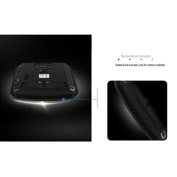 Wireless Sensor Snooze Function LCD Display Practical ABS Humidity Battery Operated Digital Thermometer Desktop Weather Clock
Wireless Sensor Snooze Function LCD Display Practical ABS Humidity Battery Operated Digital Thermometer Desktop Weather Clock