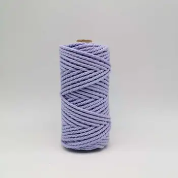 ROPEMATE PREMIUM SOFT COTTON CORD macrame rope 4MM 55 Meters per spool - 3 STRANDS - ORCHID COLOR
ROPEMATE PREMIUM SOFT COTTON CORD macrame rope 4MM 55 Meters per spool - 3 STRANDS - ORCHID COLOR