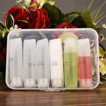 6pcs/set Spray Refillable Bottles Kit Mini Plastic Transparent Small Empty Bottle Outdoor Travel Makeup Skin Care Lotion Case
6pcs/set Spray Refillable Bottles Kit Mini Plastic Transparent Small Empty Bottle Outdoor Travel Makeup Skin Care Lotion Case