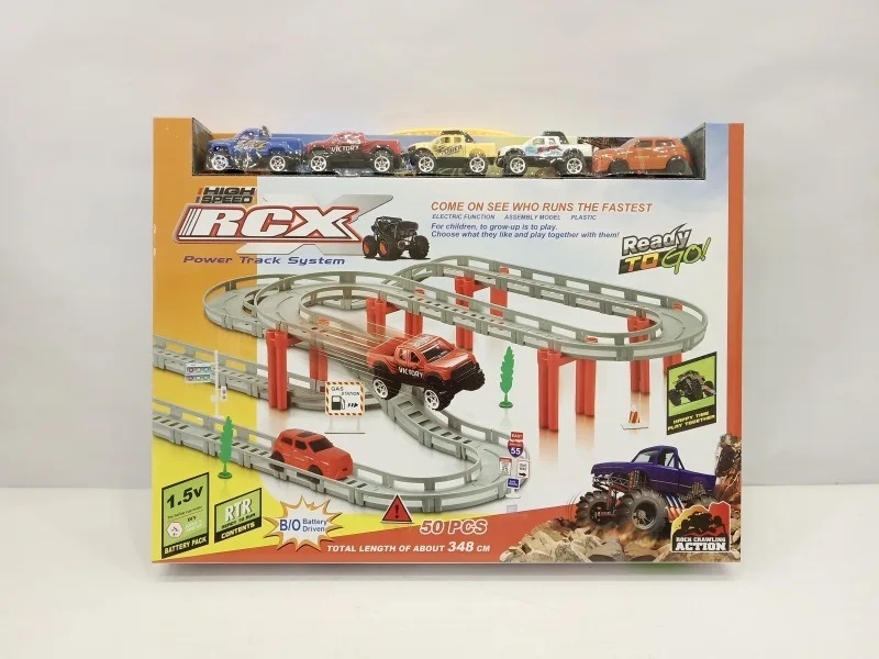 Children 50pcs Assembled Flexible Camera Track Car Small Train Multilayer Car Electric Camera Track Toy Stall
Children 50pcs Assembled Flexible Camera Track Car Small Train Multilayer Car Electric Camera Track Toy Stall
