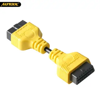 AUTOO OBD Extension Cable Connector OBDII Extend Wire Connector Scanner OBD2 14CM Diagnostic Adapter Male to Female Wire for Car
AUTOO OBD Extension Cable Connector OBDII Extend Wire Connector Scanner OBD2 14CM Diagnostic Adapter Male to Female Wire for Car