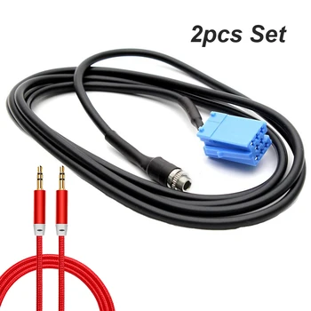 2pcs set Car Aux Cable Adapter Female 3.5MM Jack Radio Blaupunkt CD Player Cable For AUDI VW Passat Polo Bora
2pcs set Car Aux Cable Adapter Female 3.5MM Jack Radio Blaupunkt CD Player Cable For AUDI VW Passat Polo Bora