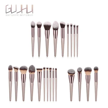 10PC Large Foundation Makeup Brushes Coffee Handle Very Soft Hair Blush Powder Make Up Brush Face Beauty Cosmetic Tools 
10PC Large Foundation Makeup Brushes Coffee Handle Very Soft Hair Blush Powder Make Up Brush Face Beauty Cosmetic Tools
