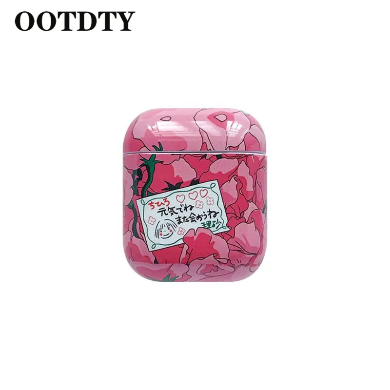 OOTDTY Suitable for AirPods1 2 generation rose protector PC girl style high quality airpods case Protective Case
OOTDTY Suitable for AirPods1 2 generation rose protector PC girl style high quality airpods case Protective Case