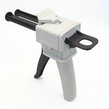 

50ml AB Glue Gun Epoxy Glue Adhesive Dispenser Manual Caulking Gun Applicator Tool for 1:1 1:2 AB Glue Adhesive Dispensing