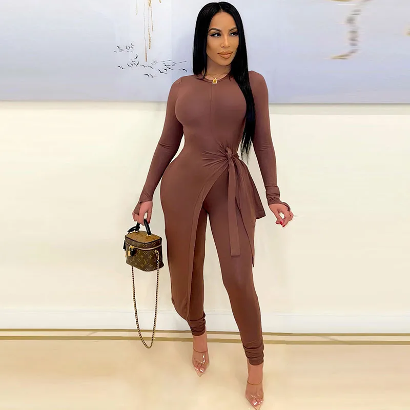 Sexy Party Club Birthday Outfits for Women 2 Piece Set Bow Tie Asymmetrical Long Top and Pants Leggings Casual Matching Sets
Sexy Party Club Birthday Outfits for Women 2 Piece Set Bow Tie Asymmetrical Long Top and Pants Leggings Casual Matching Sets