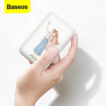 

Baseus Mini 10000mAh Power Bank Portable Type C PD Charger 10000 mAh Powerbank 9 External Battery Poverbank For iPhone Xiaomi Mi