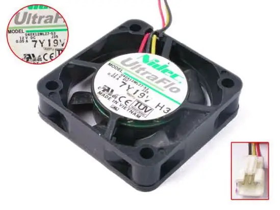 Вентилятор охлаждения сервера Nidec U40X12MLZ7-53 J35 DC 12 В 0,05 а 40x40x10 мм, 3 провода
Вентилятор охлаждения сервера Nidec U40X12MLZ7-53 J35 DC 12 В 0,05 а 40x40x10 мм, 3 провода