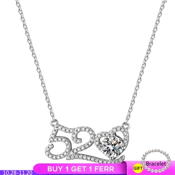520 moissanite necklace 925 sterling silver choker 2020 female gift Factory Direct Selling
520 moissanite necklace 925 sterling silver choker 2020 female gift Factory Direct Selling