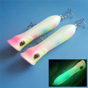 Popper Wobbler Fishing lure With 6# hooks 8cm11.5g floating crankbait artificial bait poper pesca carp pike
Popper Wobbler Fishing lure With 6# hooks 8cm11.5g floating crankbait artificial bait poper pesca carp pike