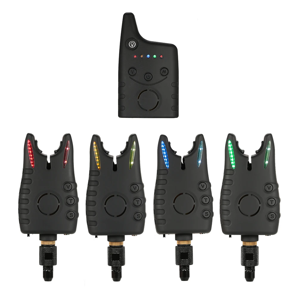 Lixada Wireless Fishing Alarm and Swingers Fishing Bite Alerts Set Digital Receiver LED light 4pcs Carp Fishing Swinger Bell
Lixada Wireless Fishing Alarm and Swingers Fishing Bite Alerts Set Digital Receiver LED light 4pcs Carp Fishing Swinger Bell
