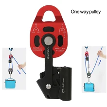 High quality Aluminum alloy with ratchet wheel One-way pulley heavy objects lifting tool Pulley Blocks device ascenders
High quality Aluminum alloy with ratchet wheel One-way pulley heavy objects lifting tool Pulley Blocks device ascenders