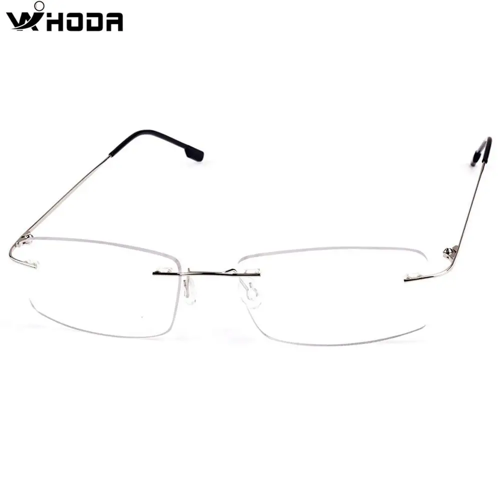 Classic Mens Titanium Rimless Glasses Frames , Spring Temple Myopia Optical Frame , Ultra-light Frameless Eyeglasses F858
Classic Mens Titanium Rimless Glasses Frames , Spring Temple Myopia Optical Frame , Ultra-light Frameless Eyeglasses F858
