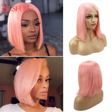 BESFOR Pink Short Bob Wigs Brazilian Remy Hair Straight 13x4 Lace Front Human Hair Bob Wigs for Women 150% Density Pre Plucked
BESFOR Pink Short Bob Wigs Brazilian Remy Hair Straight 13x4 Lace Front Human Hair Bob Wigs for Women 150% Density Pre Plucked