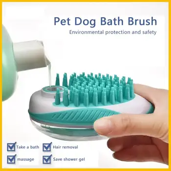 Pet Dog Bath Brush Comb Silicone SPA Shampoo Massage Brush Shower Hair Removal Comb for Dogs Cats Cleaning Grooming Supplies
Pet Dog Bath Brush Comb Silicone SPA Shampoo Massage Brush Shower Hair Removal Comb for Dogs Cats Cleaning Grooming Supplies