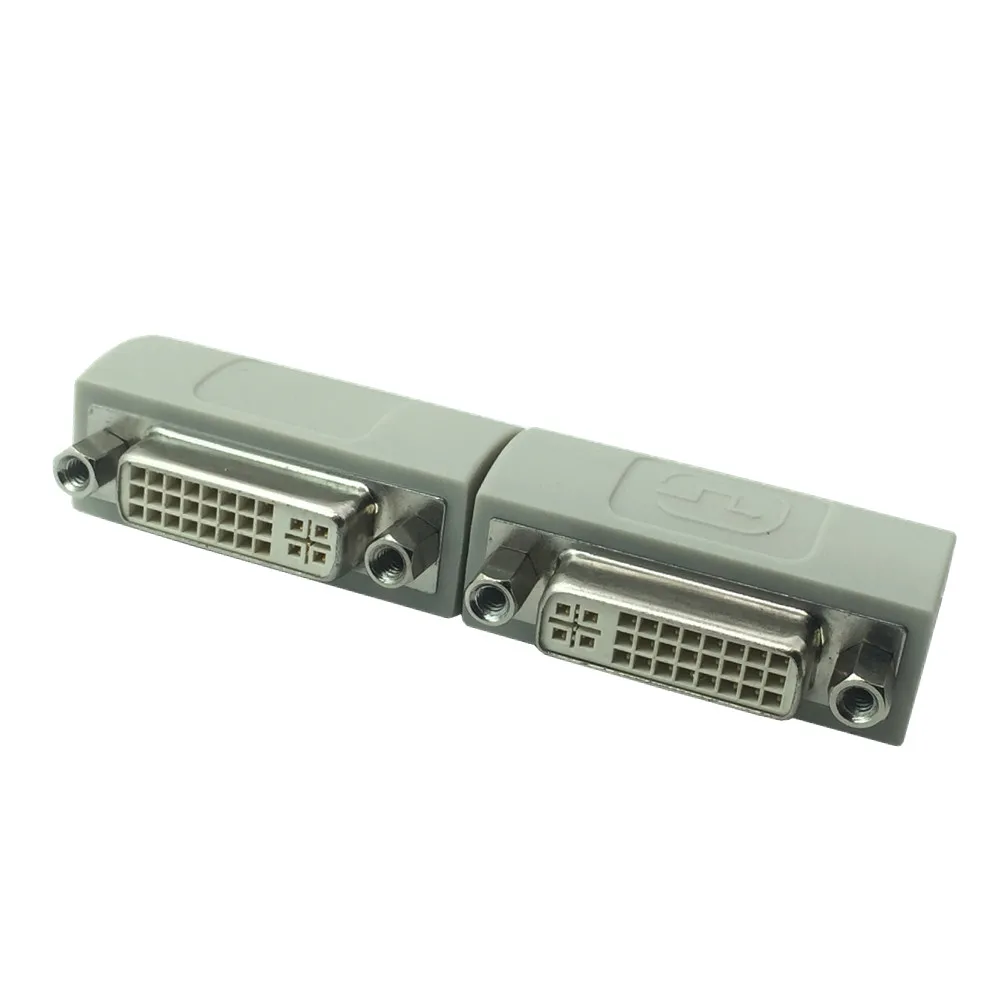 DVI-I 24 + 5 переходник Женский-Женский переходник для перегородки (с бежевым никелевым покрытием)
DVI-I 24 + 5 переходник Женский-Женский переходник для перегородки (с бежевым никелевым покрытием)