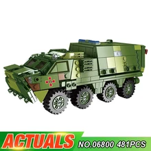 XINGBAO 06800 MOC Original Military Model WW2 Russian Army Medical Armored Tank Building Blocks Bricks Toys for Children Gifts
XINGBAO 06800 MOC Original Military Model WW2 Russian Army Medical Armored Tank Building Blocks Bricks Toys for Children Gifts