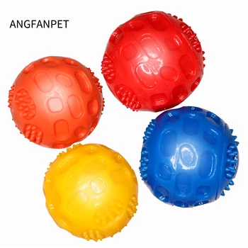 Pet Dog Toys Squeaky Extra-tough Rubber Ball Toy Interactive Elasticity Ball Dog Chew Toys For Dog Tooth Cleaning Treat Ball
Pet Dog Toys Squeaky Extra-tough Rubber Ball Toy Interactive Elasticity Ball Dog Chew Toys For Dog Tooth Cleaning Treat Ball