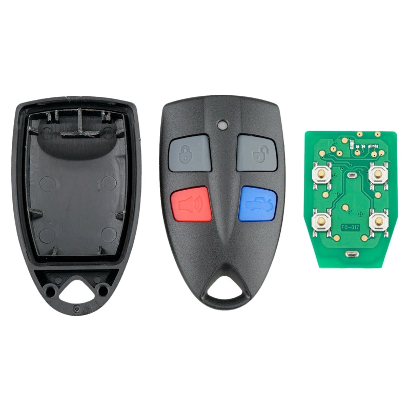 Car Smart Remote Key 4 Buttons Fit for Ford Falcon/FPV/XR6/XR8/AU2/AU3 1999-2002 304MHz
Car Smart Remote Key 4 Buttons Fit for Ford Falcon/FPV/XR6/XR8/AU2/AU3 1999-2002 304MHz