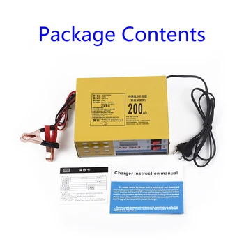250V Car Battery Charger 12v 24v Full Automatic Electric Car Battery Charger Intelligent Pulse Repair
250V Car Battery Charger 12v 24v Full Automatic Electric Car Battery Charger Intelligent Pulse Repair