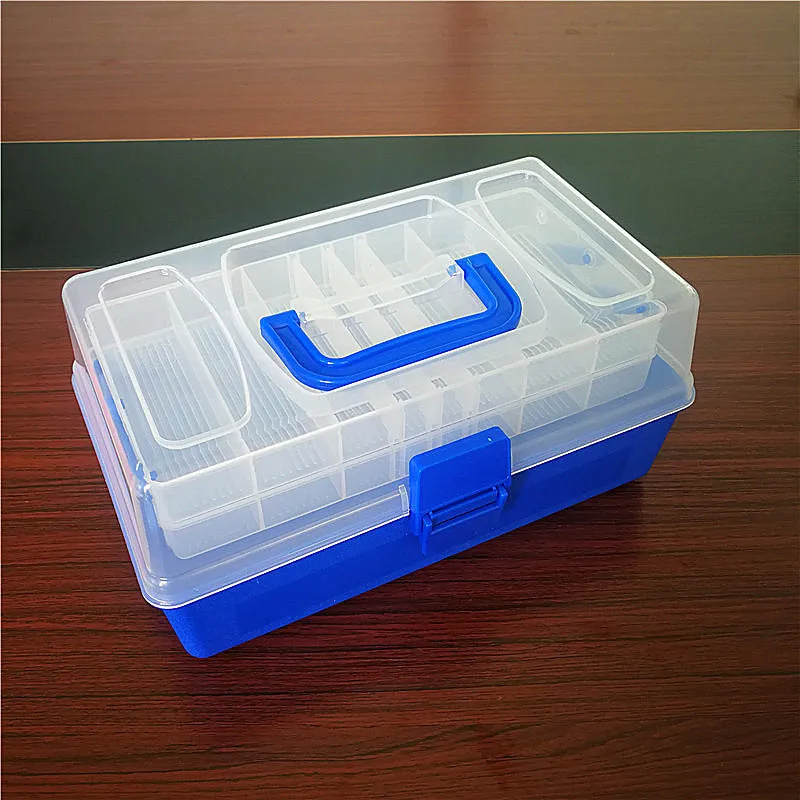Hand Folding Multi-functional Fishing Toolbox Lure Multilayer Tool Box Storage Box Accessory Box Fishing Gear Box
Hand Folding Multi-functional Fishing Toolbox Lure Multilayer Tool Box Storage Box Accessory Box Fishing Gear Box