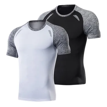 2019 Shirt Homme Running Men Quick Dry T-Shirts Running Slim Fit Tops Tees Sport Men 's Fitness Gym T Shirts
2019 Shirt Homme Running Men Quick Dry T-Shirts Running Slim Fit Tops Tees Sport Men 's Fitness Gym T Shirts