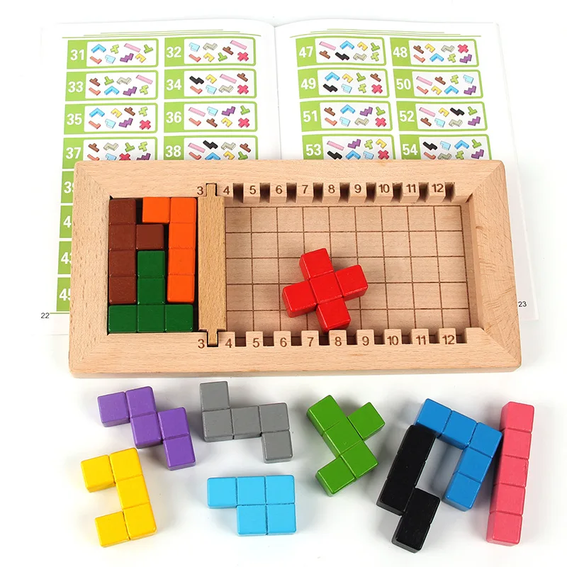 3D Jigsaw Puzzle Baby Toy Wooden Tangram Board Bright Color puzzles for Kids Educational Tools New 2020
3D Jigsaw Puzzle Baby Toy Wooden Tangram Board Bright Color puzzles for Kids Educational Tools New 2020