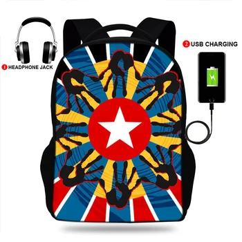 Freedom West Papua Morning Star Flag Backpack USB For Teens Girls Student Bookbags Back to School Travel Bag Men Boys Bagpack
Freedom West Papua Morning Star Flag Backpack USB For Teens Girls Student Bookbags Back to School Travel Bag Men Boys Bagpack