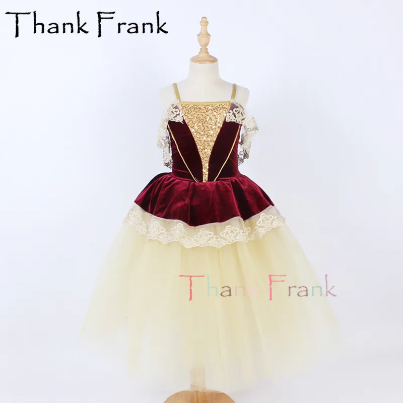 New Lace Ballet Dresses Women Girls Velvet Princess Long Tutu Dress For Dancing Kids Ballerina Costume Adult Dance Costumes C741
New Lace Ballet Dresses Women Girls Velvet Princess Long Tutu Dress For Dancing Kids Ballerina Costume Adult Dance Costumes C741