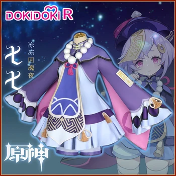 DokiDoki-R Game Genshin Impact Cosplay Qiqi Cosplay Costume Game Genshin Impact Qiqi Costume 
DokiDoki-R Game Genshin Impact Cosplay Qiqi Cosplay Costume Game Genshin Impact Qiqi Costume