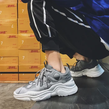 2019 Men's sneakers Thick Bottom Outdoor Lace-up Breathable Casual Shoes Low-top fashion sneakers men chaussure homme C1-90 
2019 Men's sneakers Thick Bottom Outdoor Lace-up Breathable Casual Shoes Low-top fashion sneakers men chaussure homme C1-90