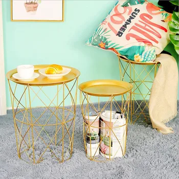 Golden Metal Coffee Table Dirty Storage Basket with Tea Fruit Snack Plate Tray for Bed Living Room Sofa Beside
Golden Metal Coffee Table Dirty Storage Basket with Tea Fruit Snack Plate Tray for Bed Living Room Sofa Beside