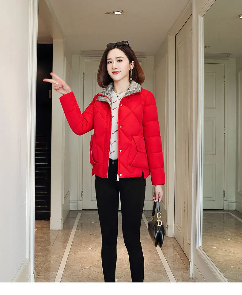 2019 New Style Large Size Cotton-padded Clothes Women's Short Small Cotton-Padded Jacket Winter Fashion Coat Korean-style Studen
2019 New Style Large Size Cotton-padded Clothes Women's Short Small Cotton-Padded Jacket Winter Fashion Coat Korean-style Studen