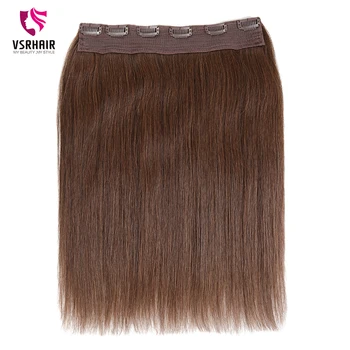 VSR Clip-in One Piece Machine Made Remy Double Drawn Halo Human Hair Exenstions
VSR Clip-in One Piece Machine Made Remy Double Drawn Halo Human Hair Exenstions