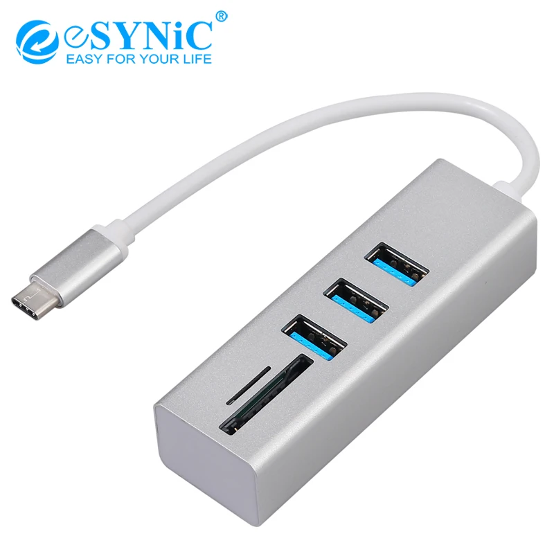 Адаптер eSYNiC 5-в-1 для USB 3 0/SD/Micro SD / TF карт | Электроника