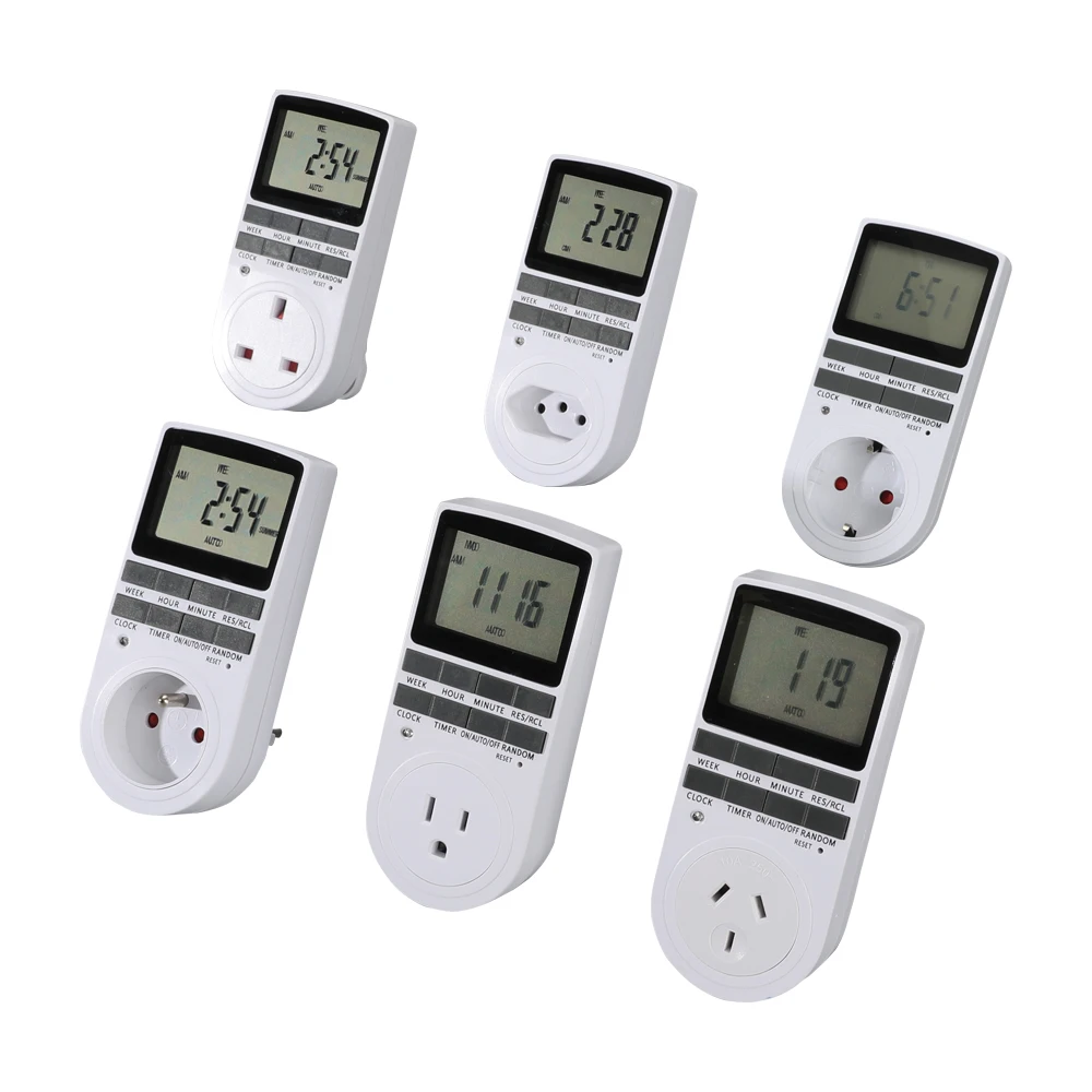2019 latest most ideal socket timer switch programmable timer digital with 10 groups on/off time range 1min-168h per day/weekly
2019 latest most ideal socket timer switch programmable timer digital with 10 groups on/off time range 1min-168h per day/weekly