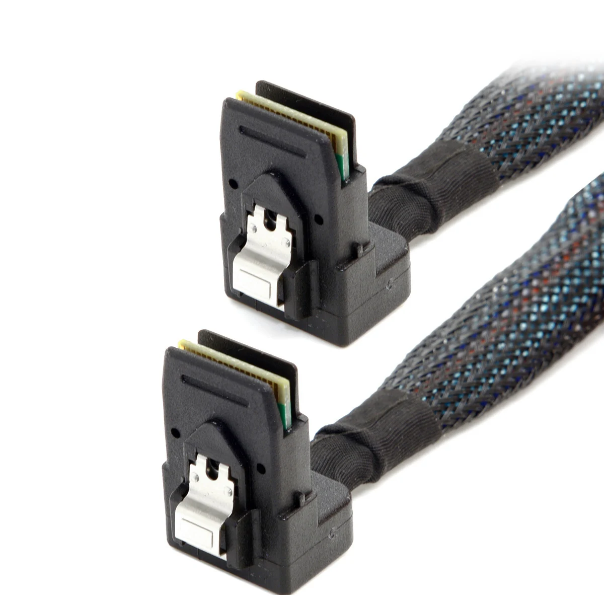 20cm Internal Mini SAS SFF-8087 90 Degree Angled to Angled SFF-8087 Server Hard Disk Raid Data Cable
20cm Internal Mini SAS SFF-8087 90 Degree Angled to Angled SFF-8087 Server Hard Disk Raid Data Cable