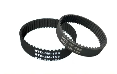 

HTD3M-150/153/156/159/162/180/183/186/189 Rubber Timing Belt Black 3mm Pitch 1pc