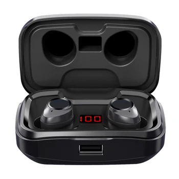 Bluetooth Earphones Wireless Earbuds with Display Surround Sound Effect Long Standby Time Sport Earphones with Charging Case
Bluetooth Earphones Wireless Earbuds with Display Surround Sound Effect Long Standby Time Sport Earphones with Charging Case