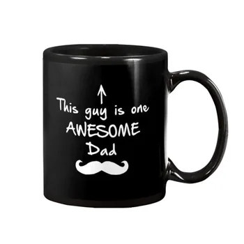 This Guy Is One Awesome Dad Letter Pattern Mug Ceramic Mug Coffee Tea Milk Stave Cups With Handle Coffee Mug Novelty Gifts 
This Guy Is One Awesome Dad Letter Pattern Mug Ceramic Mug Coffee Tea Milk Stave Cups With Handle Coffee Mug Novelty Gifts