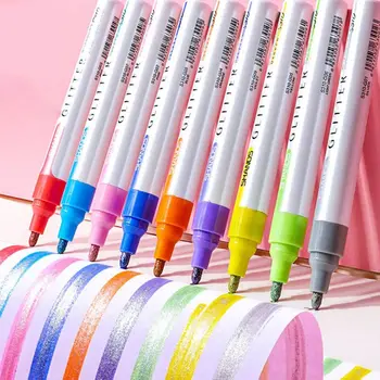 3/9 Colors Metallic Oil Based Paint Marker Pen for Rock Car Tire Painting
3/9 Colors Metallic Oil Based Paint Marker Pen for Rock Car Tire Painting