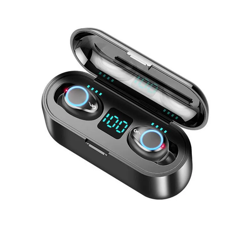 Bluetooth V5.0 Wireless Earphone TWS Stereo Wireless Bluetooth Earphone Sport Headset LED Display With 2000mAh Power Bank
Bluetooth V5.0 Wireless Earphone TWS Stereo Wireless Bluetooth Earphone Sport Headset LED Display With 2000mAh Power Bank