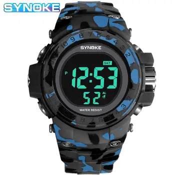 SYNOKE Sports Watch Men Watches Waterproof Luminous Camouflage Digital Watch Alarm Outdoor Military Watch Relogio Masculino
SYNOKE Sports Watch Men Watches Waterproof Luminous Camouflage Digital Watch Alarm Outdoor Military Watch Relogio Masculino
