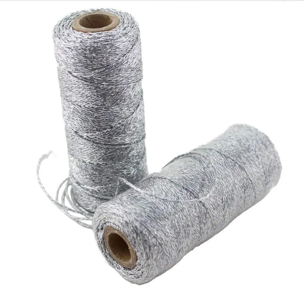 metable Silver String100 M Durable Cotton Twine,Heavy Duty Wrapping String Perfect for Tags Tie, Homemade Art, DIY Crafts
metable Silver String100 M Durable Cotton Twine,Heavy Duty Wrapping String Perfect for Tags Tie, Homemade Art, DIY Crafts
