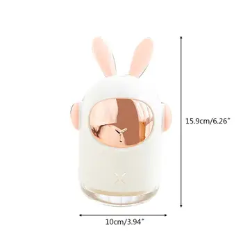 300ml Mini USB Space Rabbit Cat Ultrasonic Fresh Air Humidifier with LED Light M2EE
300ml Mini USB Space Rabbit Cat Ultrasonic Fresh Air Humidifier with LED Light M2EE
